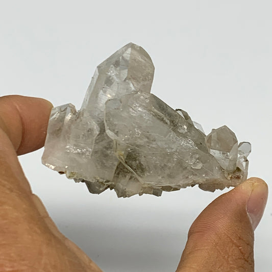 61.3g, 2.3"x1.2"x1.6", Chlorine Quartz Crystal Mineral,Specimen Terminated,B2768