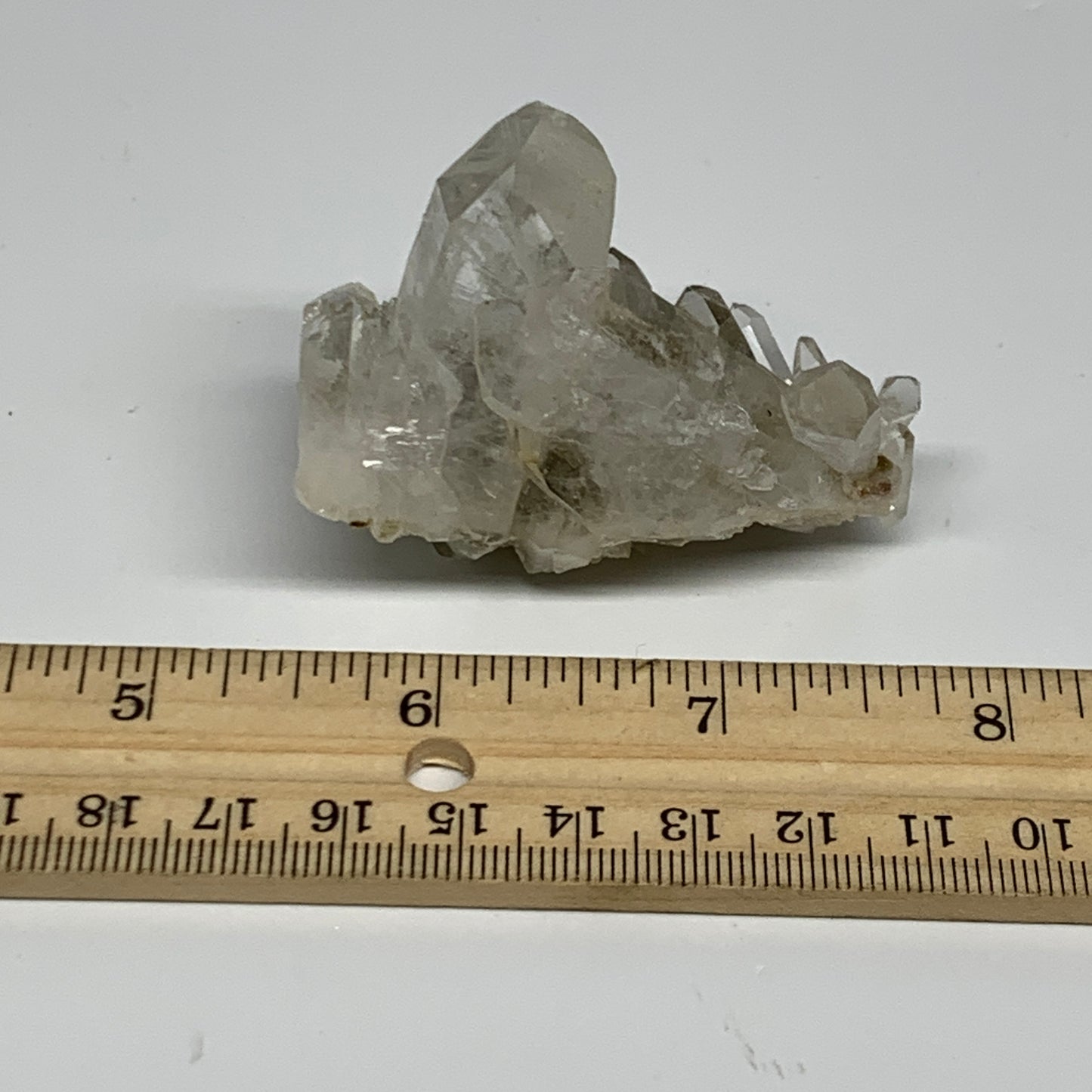 61.3g, 2.3"x1.2"x1.6", Chlorine Quartz Crystal Mineral,Specimen Terminated,B2768