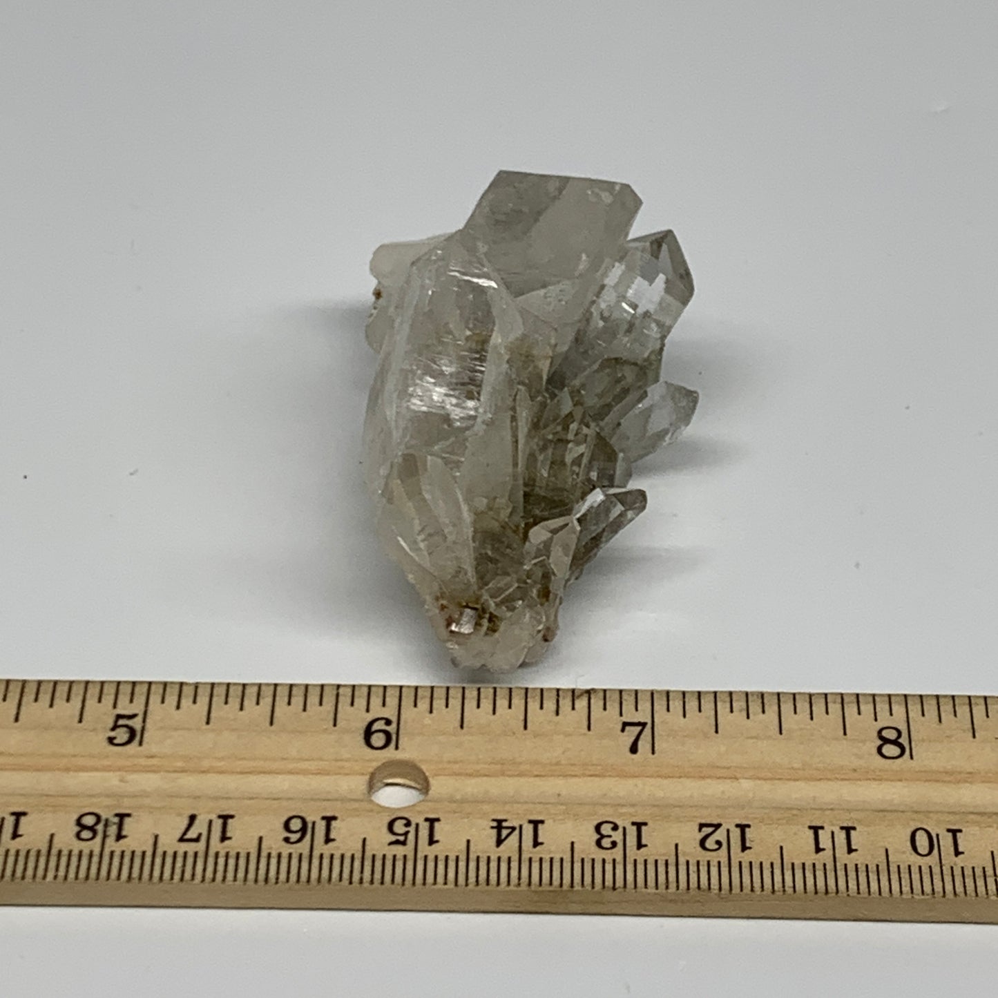 61.3g, 2.3"x1.2"x1.6", Chlorine Quartz Crystal Mineral,Specimen Terminated,B2768