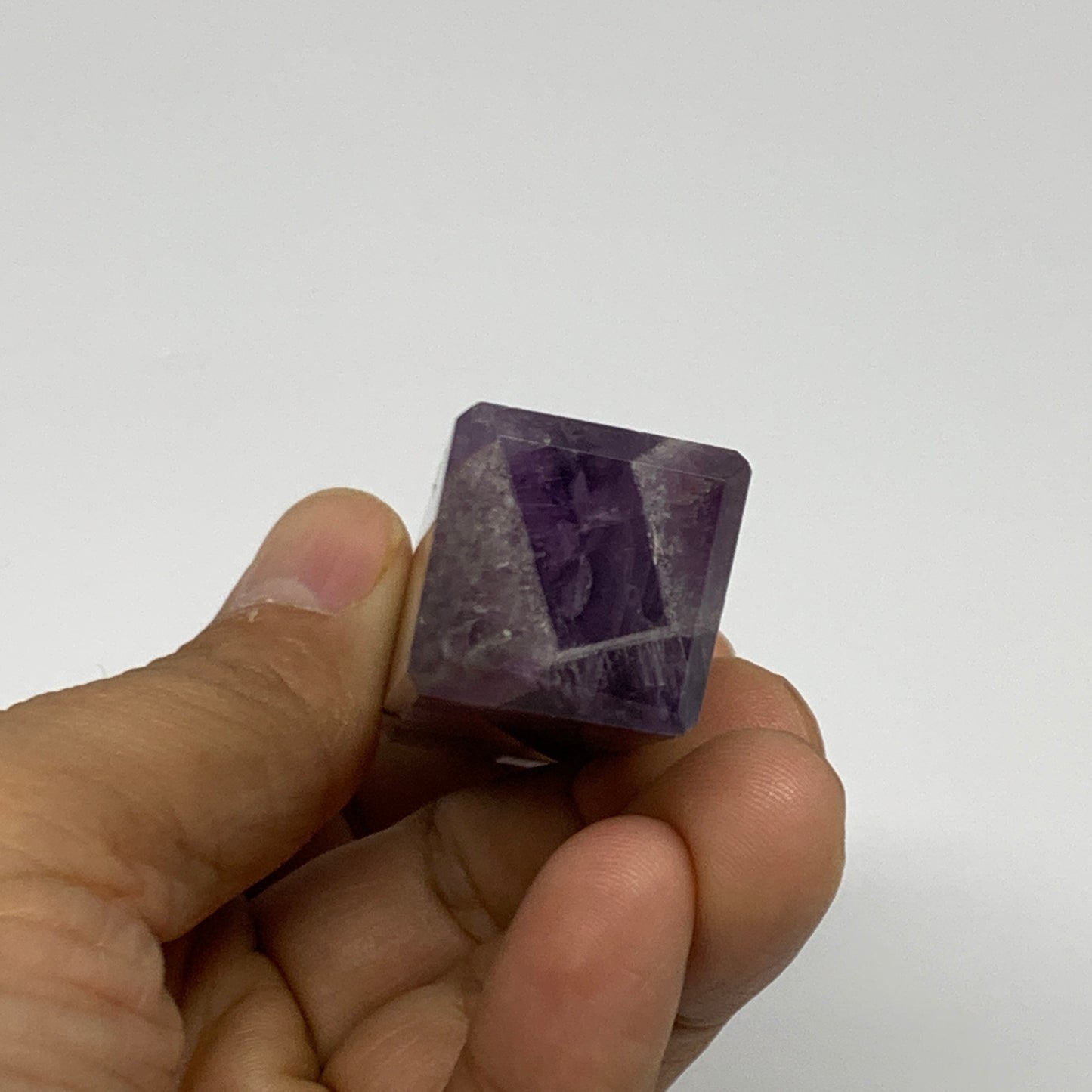 67.4g, 3.1"x0.8", Natural Amethyst Tower Point Obelisk @Brazil, B31530