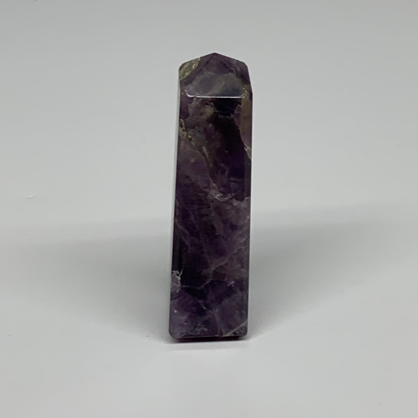 67.4g, 3.1"x0.8", Natural Amethyst Tower Point Obelisk @Brazil, B31530