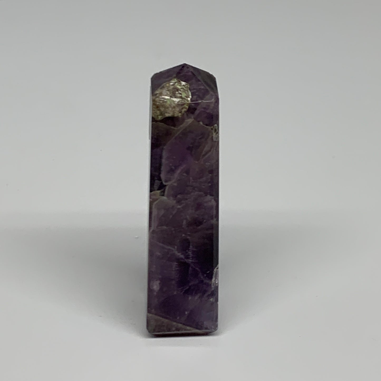 67.4g, 3.1"x0.8", Natural Amethyst Tower Point Obelisk @Brazil, B31530