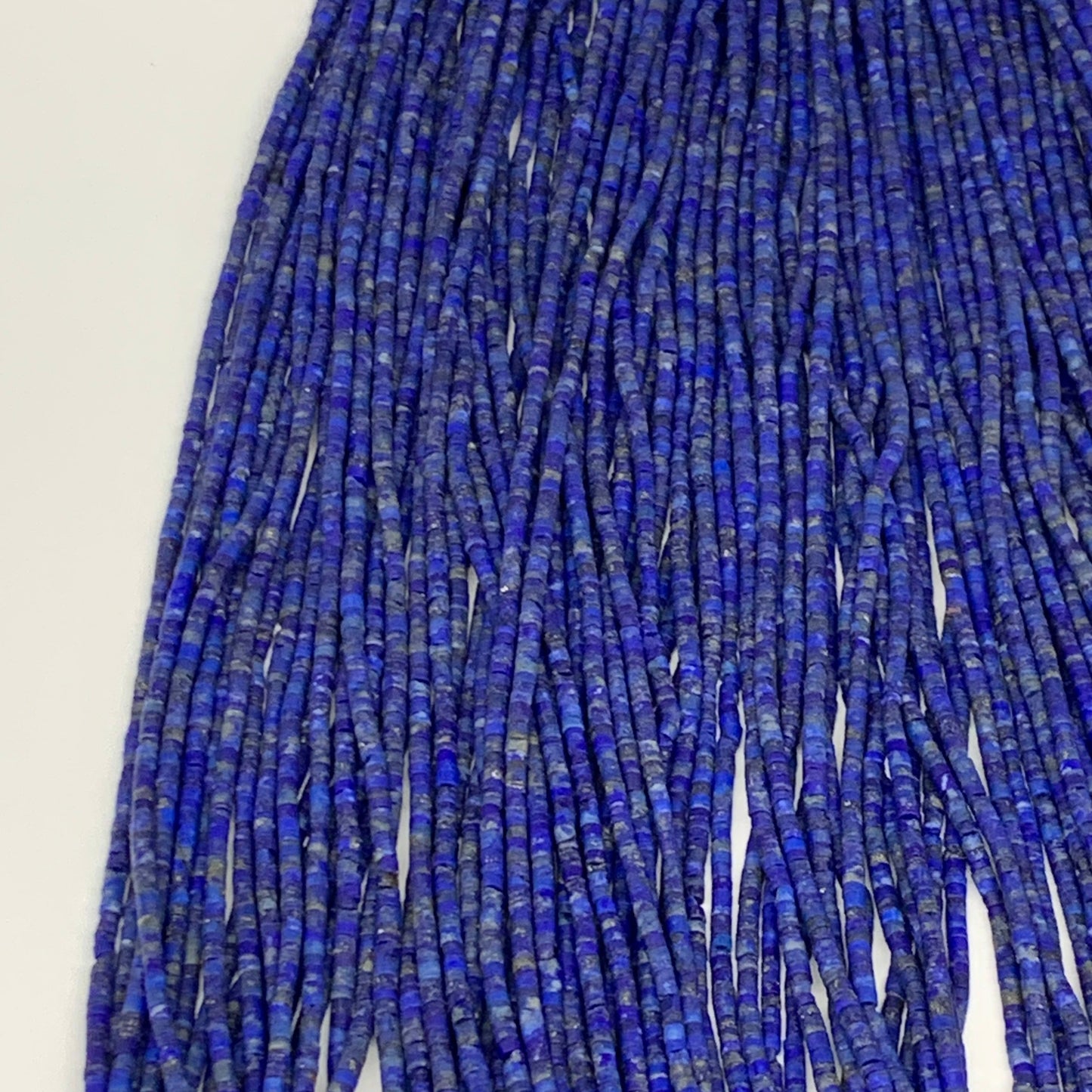50 strand, 1mm-2mm, Tiny Size Natural Lapis Lazuli Beads Tube, B13139