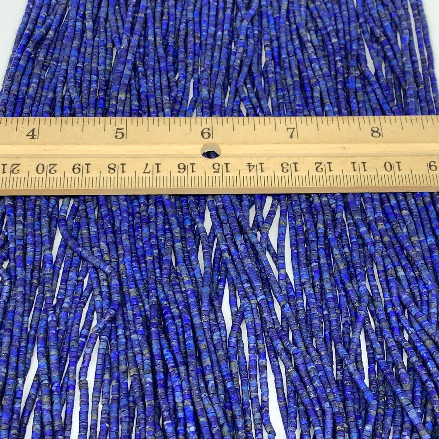 50 strand, 1mm-2mm, Tiny Size Natural Lapis Lazuli Beads Tube, B13139