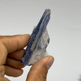206.6g, 1.8"-2.8", 6pcs, Rough Raw Blue Kyanite Chunk Mineral @Brazil, B32850