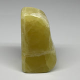 1.58 lbs, 4.5"x2.6"x1.8", Natural Lemon Calcite Freeform Polished @Pakistan, B30