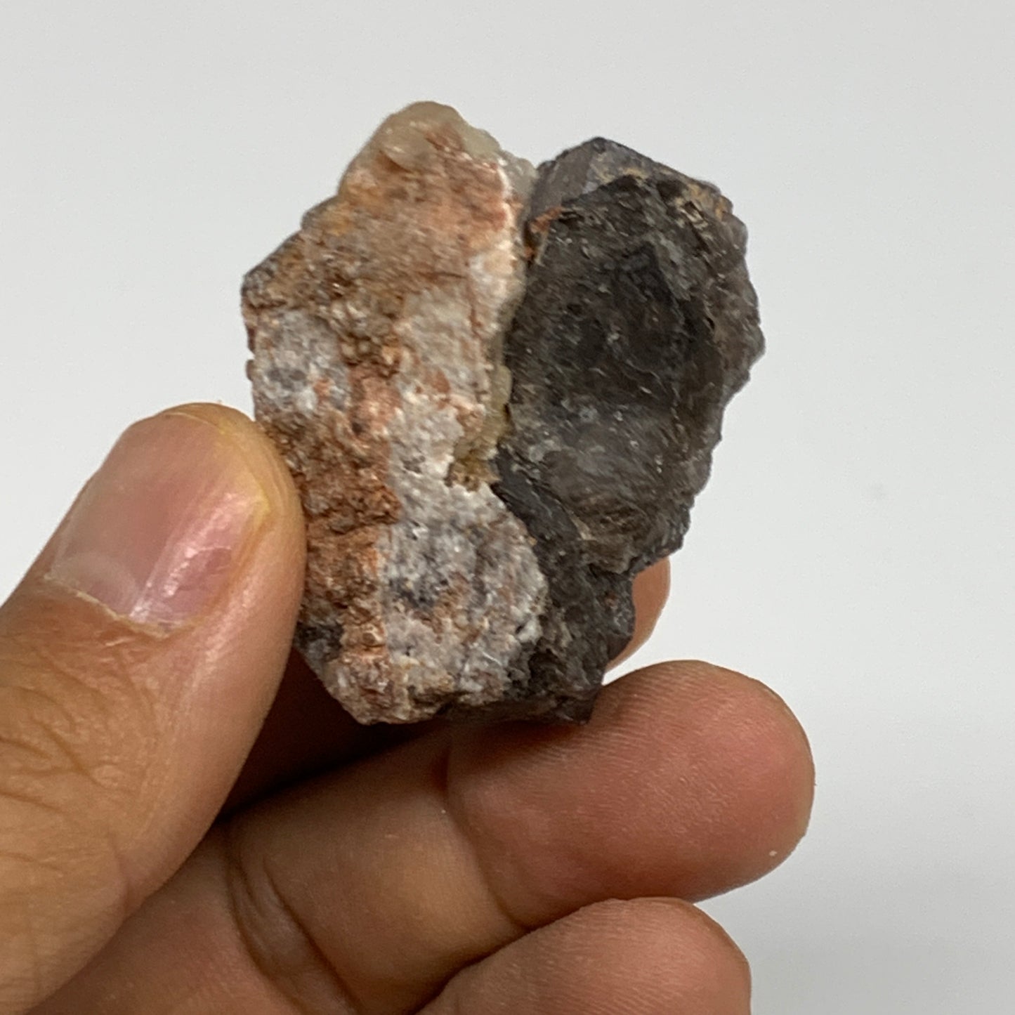 86.3g,1.5"-1.6",2pcs, Purple Fluorite Crystal Mineral Specimen @Pakistan,B27696