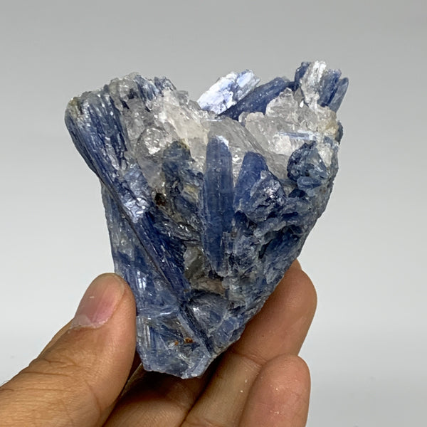188.4g, 3"x2.5"x1.9", Rough Raw Blue Kyanite Chunk Mineral @Brazil, B32852