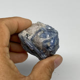 106.9g, 2.4"x1.5"x1.4", Rough Raw Blue Kyanite Chunk Mineral @Brazil, B32854