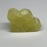 162.5g, 2.7"x1.9"x0.8", Lemon Calcite Cloud Crystal Polished @Pakistan, B30707