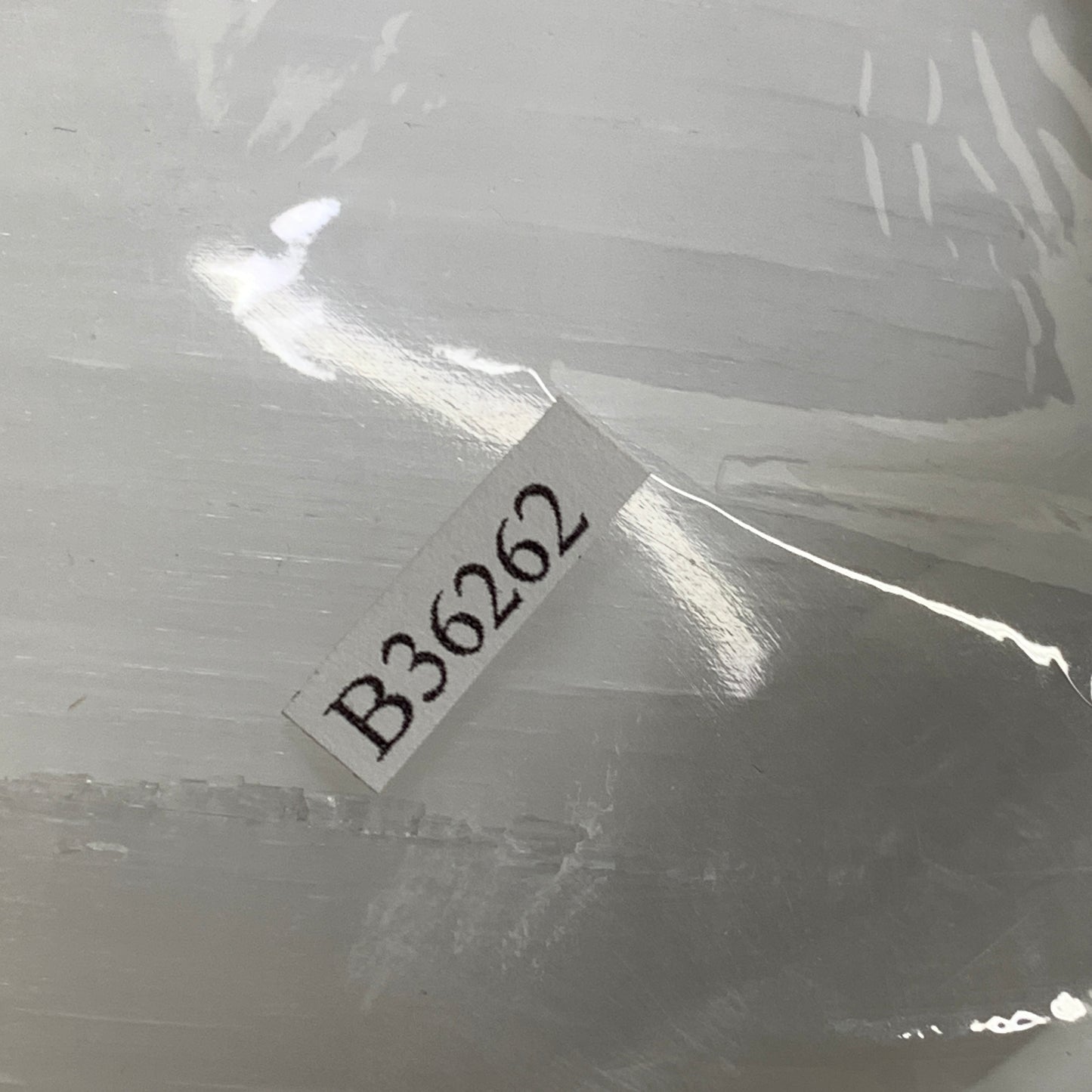 0.89 lbs, 4.1"x4.3"x1.2", Selenite Half Puffy Heart Crystals, Satin Spar, B36262