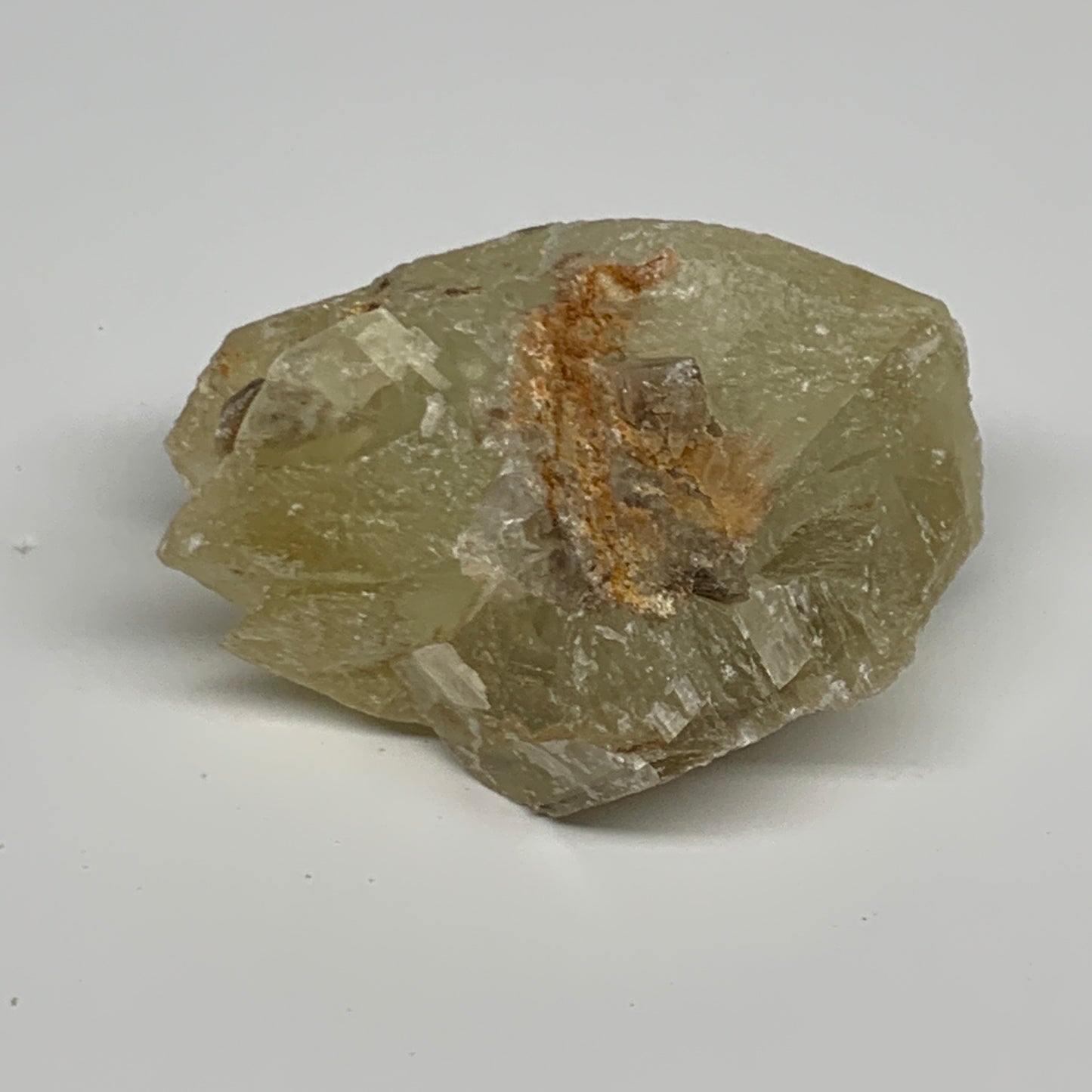 156.7g,2.9"x2"x1.5",Dog Tooth Calcite Mineral Specimen @Pakistan,B27702