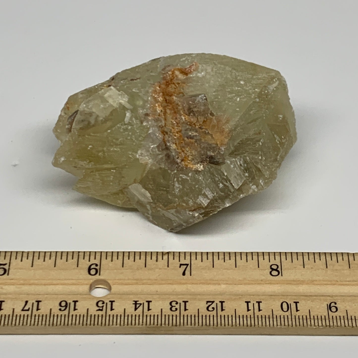 156.7g,2.9"x2"x1.5",Dog Tooth Calcite Mineral Specimen @Pakistan,B27702