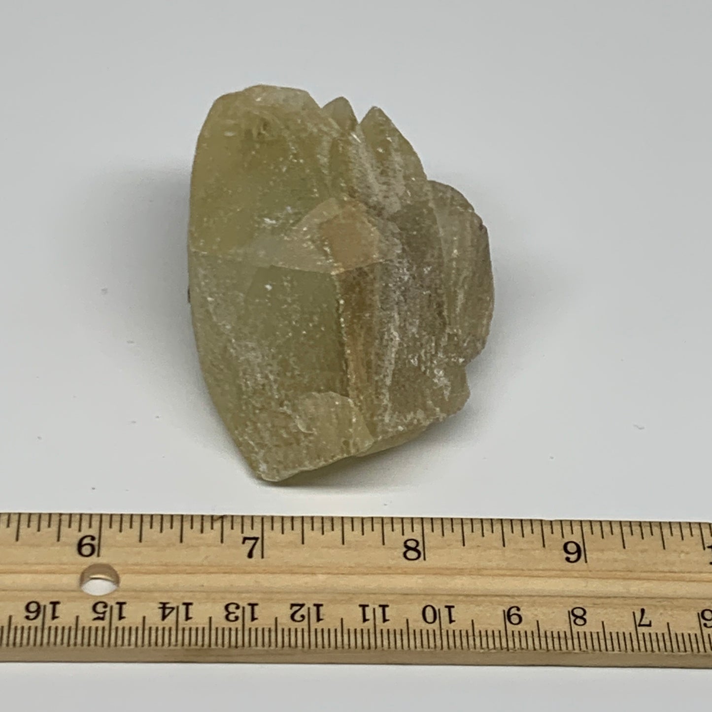 156.7g,2.9"x2"x1.5",Dog Tooth Calcite Mineral Specimen @Pakistan,B27702