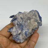 146.5g, 3.3"x2.2"x1.3", Rough Raw Blue Kyanite Chunk Mineral @Brazil, B32858