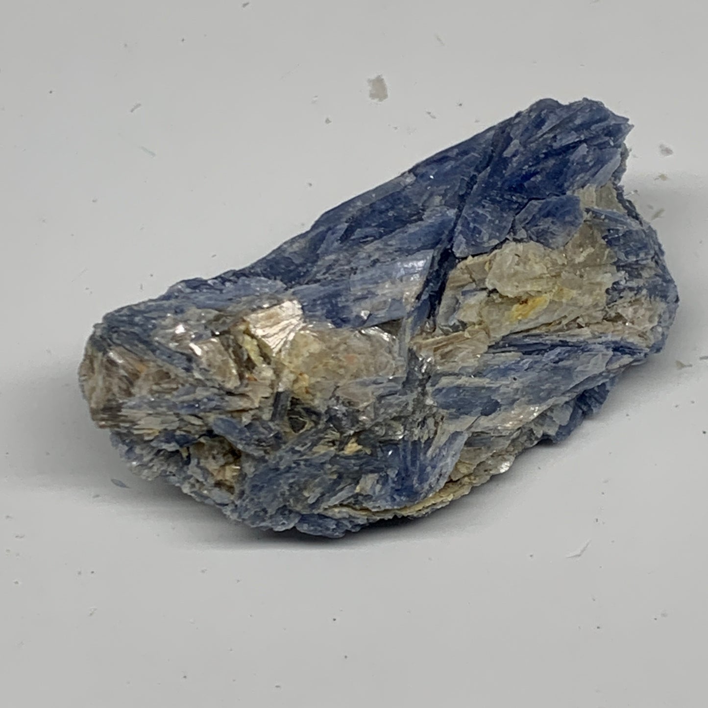 90.6g, 2.9"x1.3"x1", Rough Raw Blue Kyanite Chunk Mineral @Brazil, B32861
