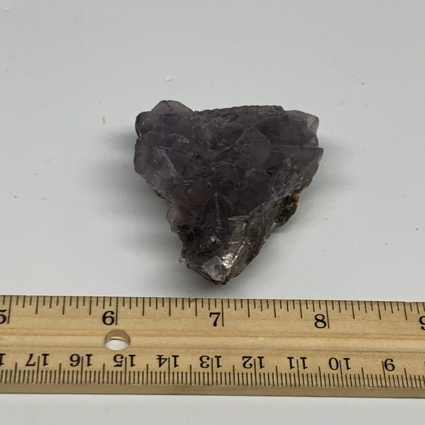 87.8g,2.6"x1.9"x0.9.",Purple Fluorite Crystal Mineral Specimen @Pakistan,B27721