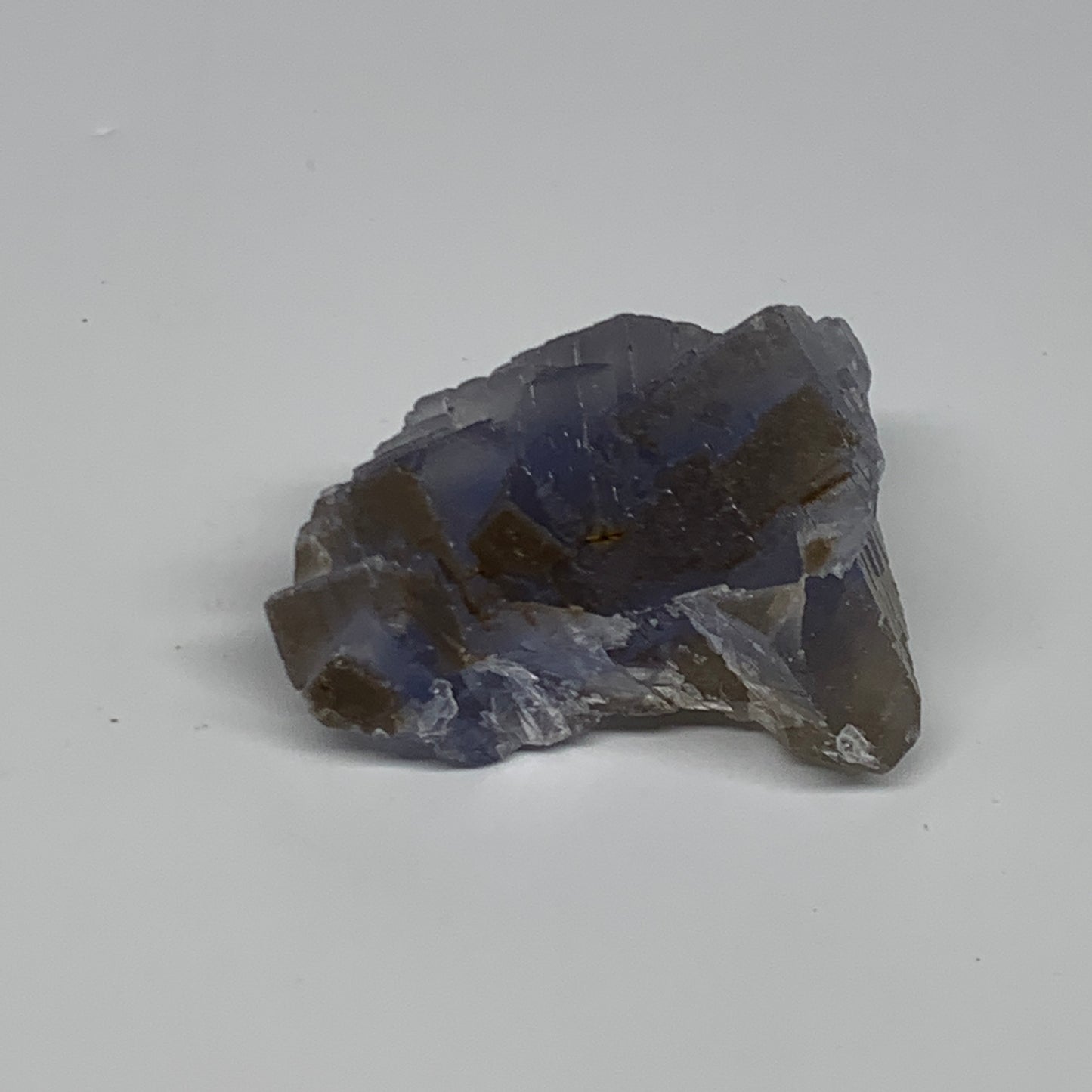 86.6g,2"x1.6"x1.5.",Purple Fluorite Crystal Mineral Specimen @Pakistan,B27722