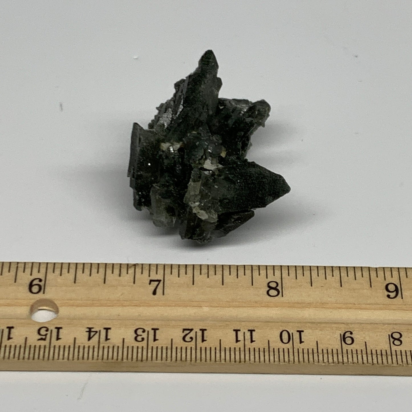 31.6g, 1.6"x1.1"x1.2", Chlorine Quartz Crystal Mineral,Specimen Terminated,B2773