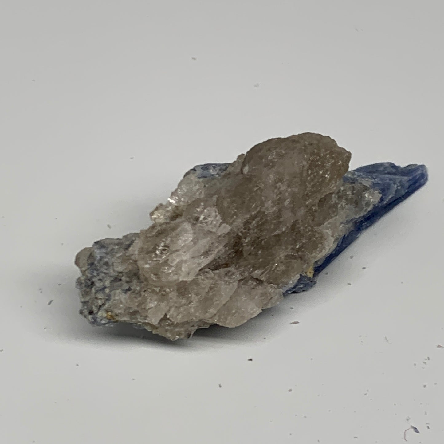 161g,4.5"x1.6"x1.4",Blue Kyanite Quartz  Mineral Specimen @Brazil, B32886