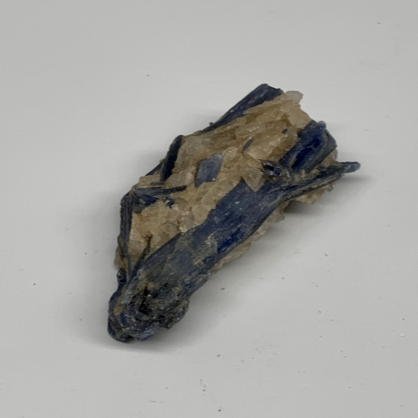 176.3g,3.8"x1.6"x1.2",Blue Kyanite Quartz  Mineral Specimen @Brazil, B32888