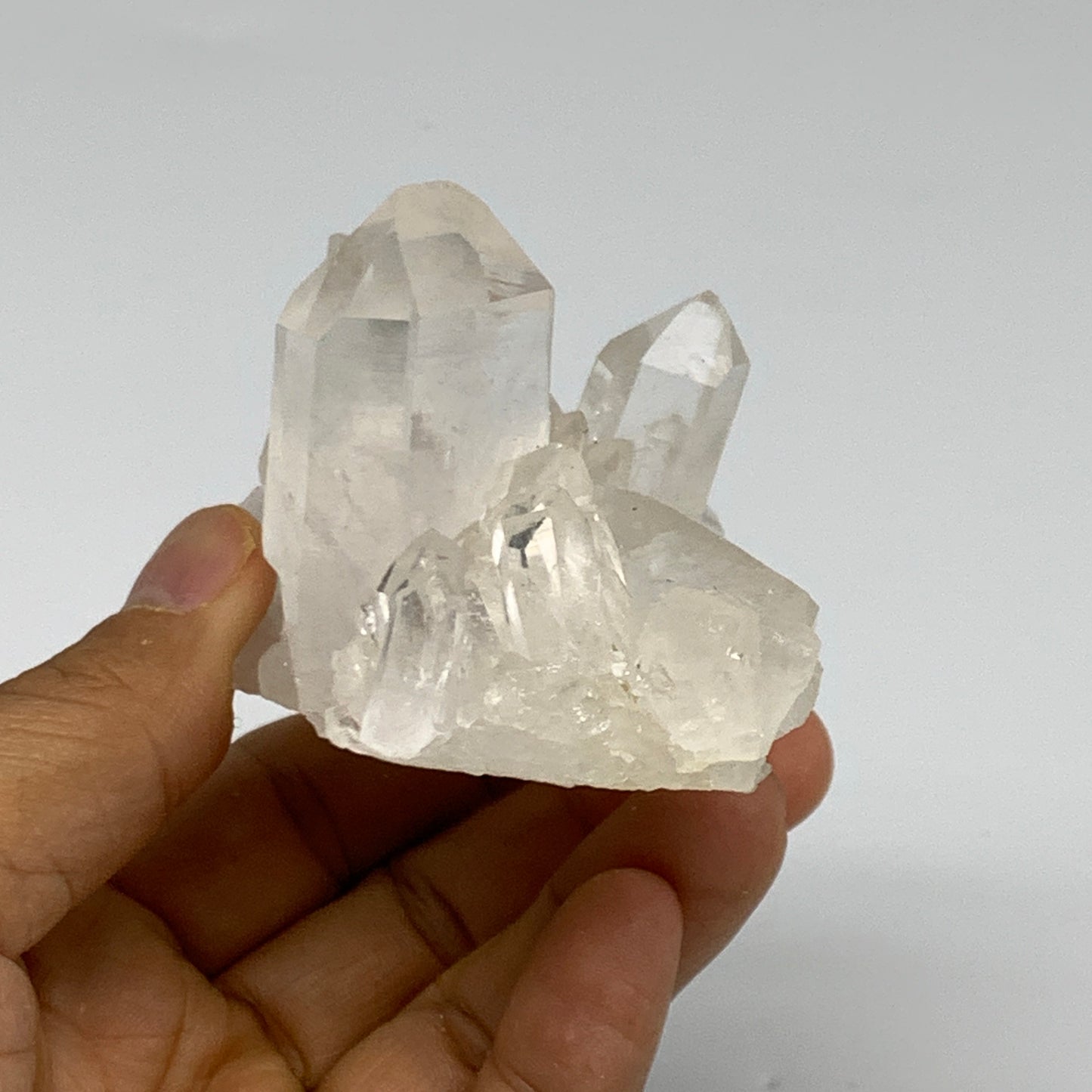 198.1g, 3.9"x2.1"x1.8", Quartz Crystal Mineral,Specimen Terminated,B27742