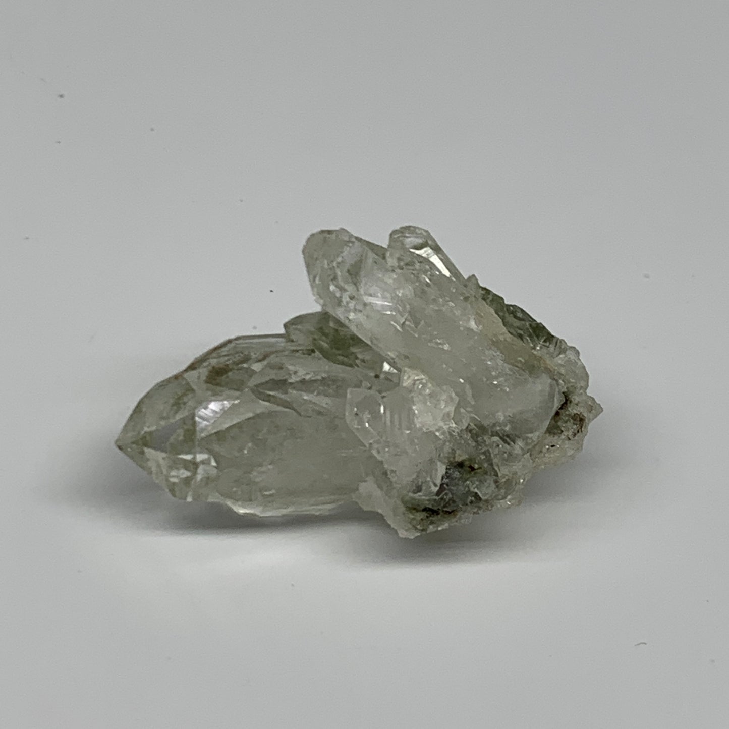 41.3, 2.1"x1.3"x1.3", Chlorine Quartz Crystal Mineral,Specimen Terminated,B27744