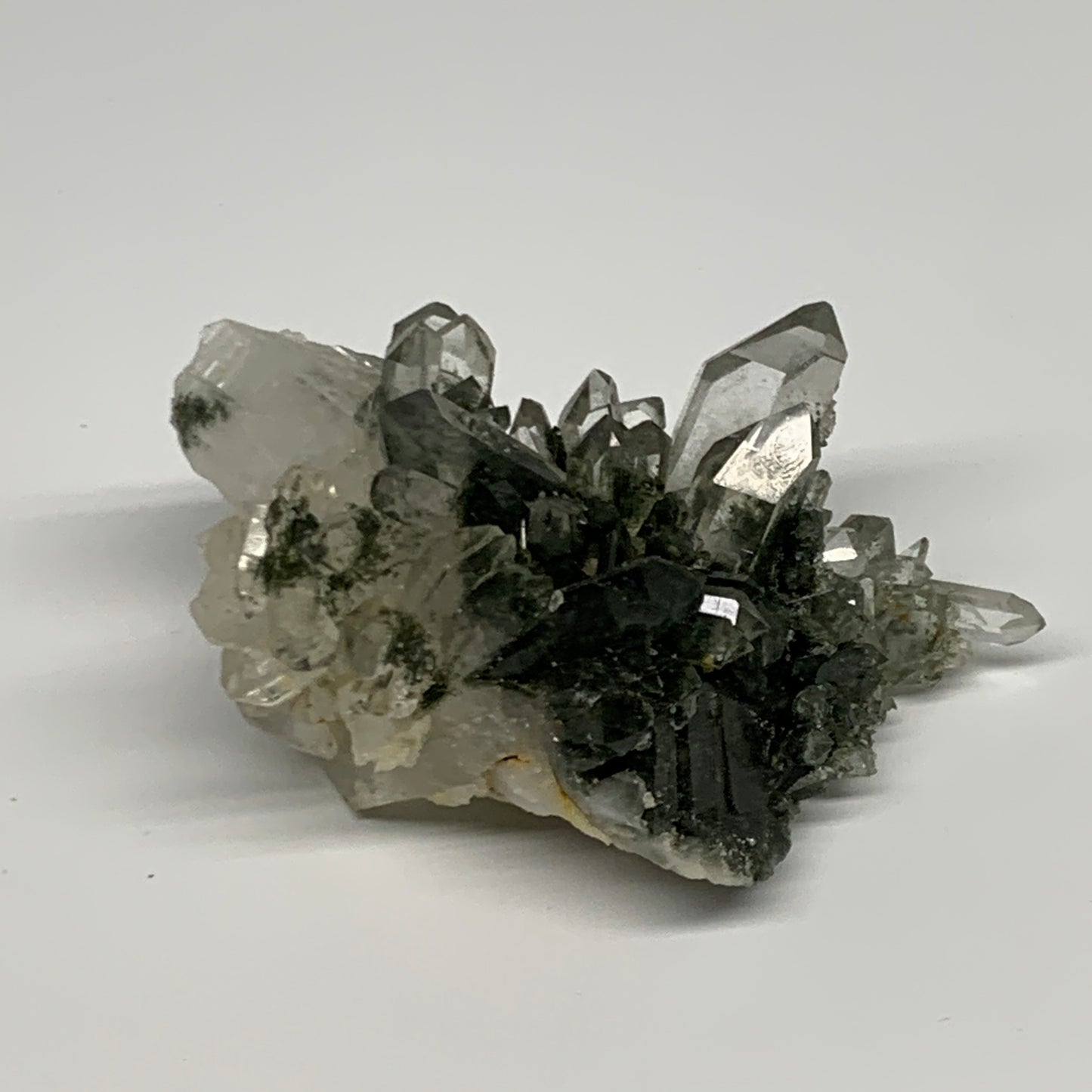 0.52 lbs, 3.9"x3.2"x1.7", Chlorine Quartz Crystal Mineral,Specimen Terminated,B2