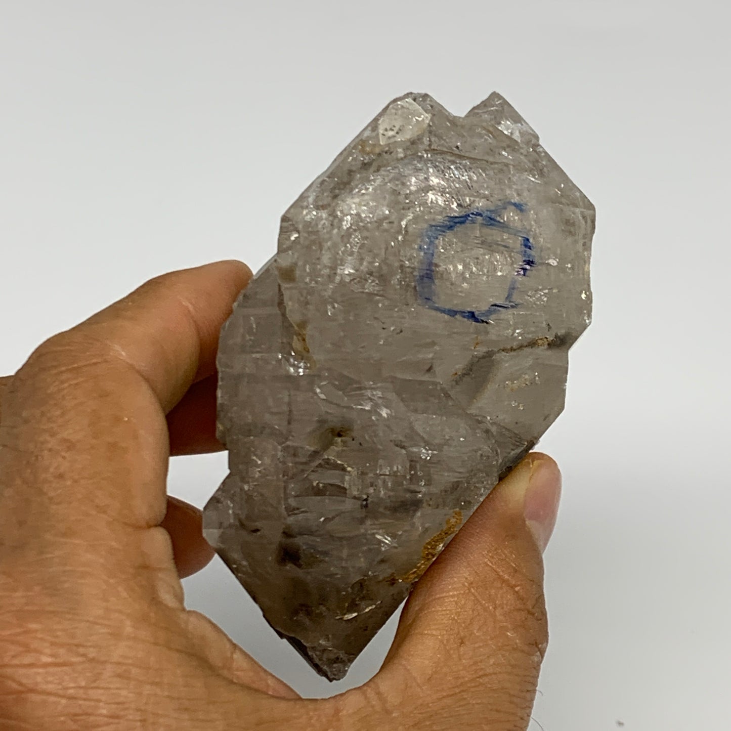 257.2g, 3.4"x2.3"x2", Natural Window Quartz Crystal Terminated @Pakistan,B27749