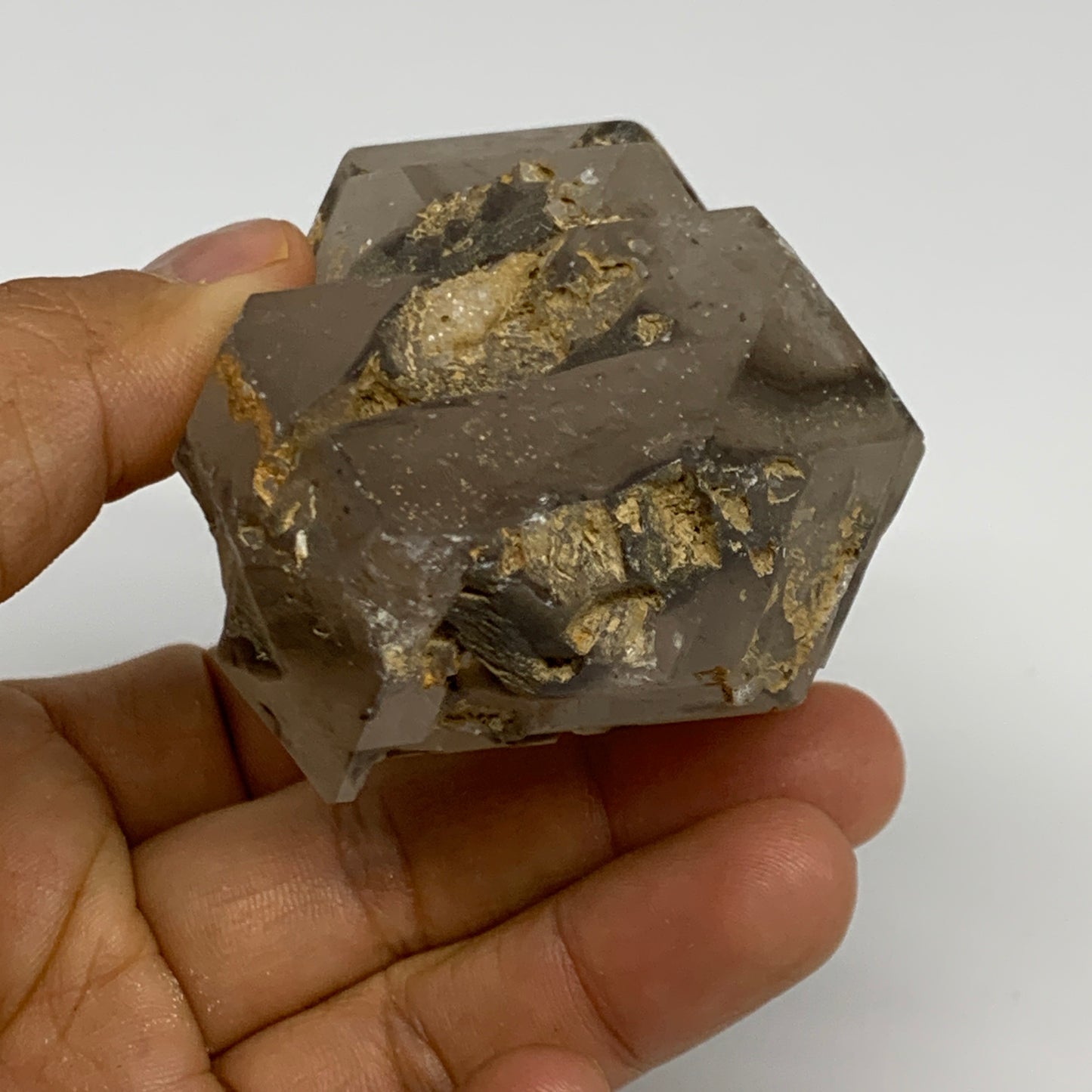 257.2g, 3.4"x2.3"x2", Natural Window Quartz Crystal Terminated @Pakistan,B27749