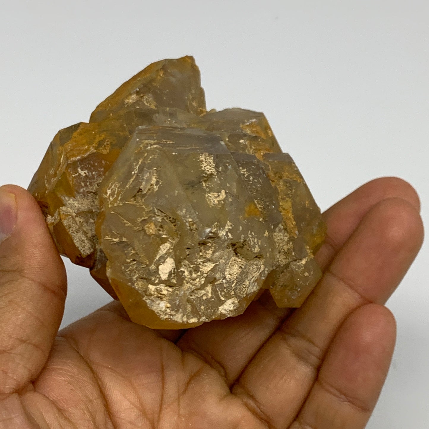 247.9g, 3.2"x2.6"x1.4", Natural Window Quartz Crystal Terminated @Pakistan,B2775