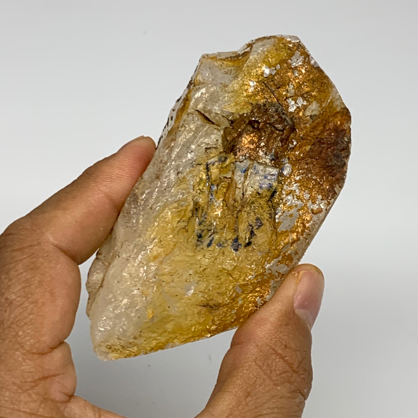 171.7g, 3.6"x1.8"x1.4", Natural Window Quartz Crystal Terminated @Pakistan,B2775