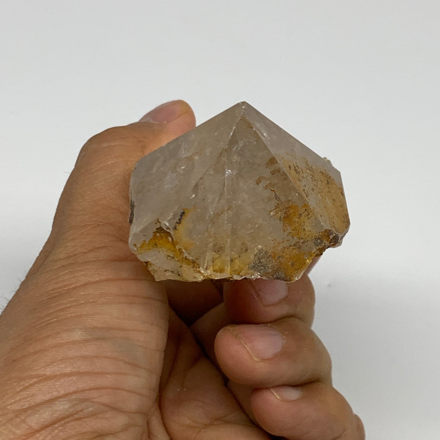 171.7g, 3.6"x1.8"x1.4", Natural Window Quartz Crystal Terminated @Pakistan,B2775
