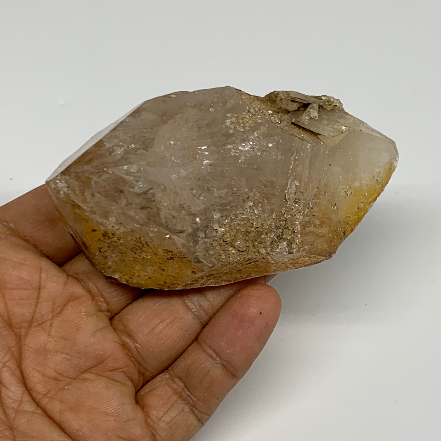 171.7g, 3.6"x1.8"x1.4", Natural Window Quartz Crystal Terminated @Pakistan,B2775