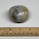 140g, 2.2"x2"x1.3" Natural Ocean Jasper Palm-Stone Orbicular Jasper, B30751