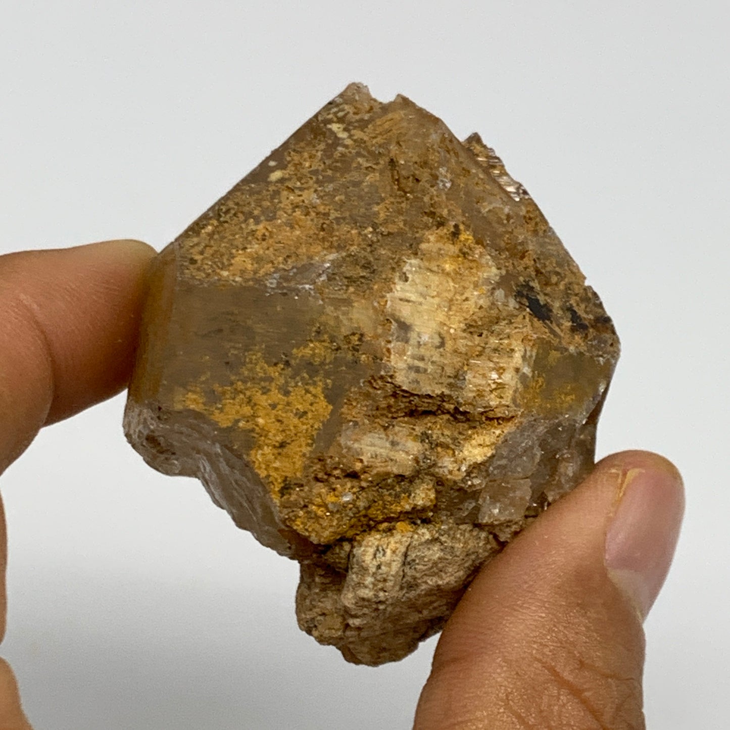 101.3g,  2.1"x1.8"x1.7", Natural Window Quartz Crystal Terminated @Pakistan,B277