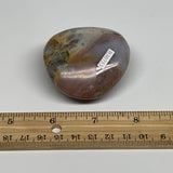 121g, 2.2"x2.2"x1.1" Natural Ocean Jasper Palm-Stone Orbicular Jasper, B30753