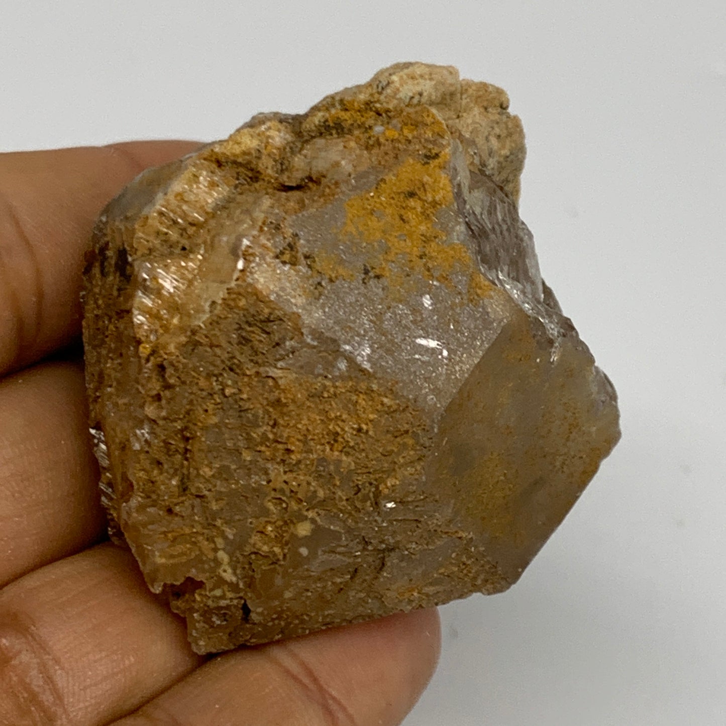 101.3g,  2.1"x1.8"x1.7", Natural Window Quartz Crystal Terminated @Pakistan,B277
