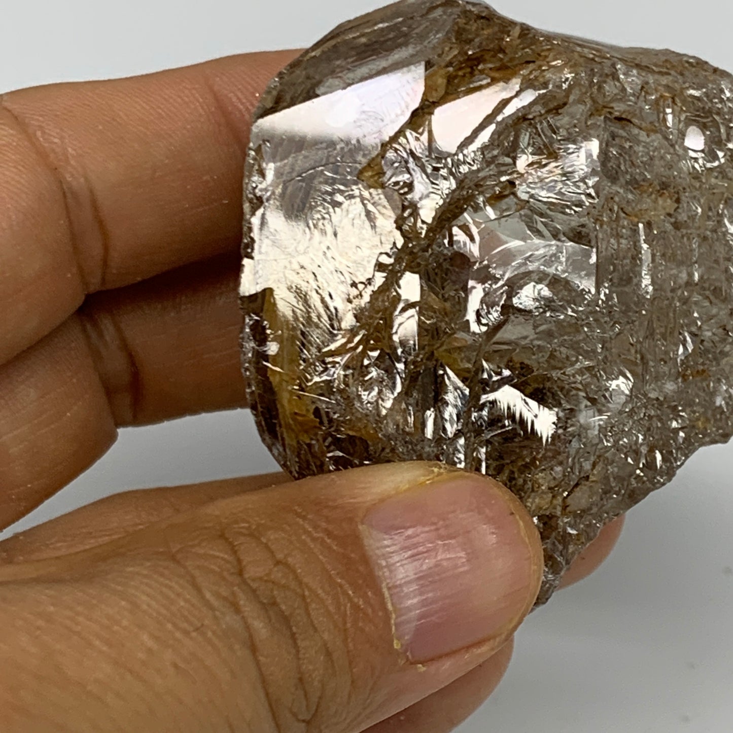 99.6g,  2.2"x1.9"x1.4", Natural Window Quartz Crystal Terminated @Pakistan,B2775