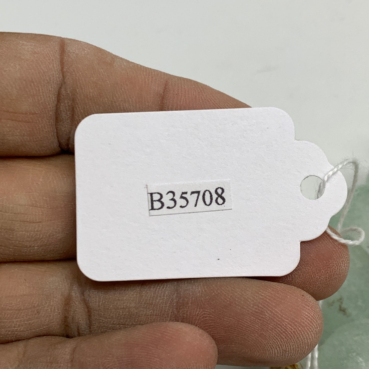 0.9 lbs, 17mm-21mm, 1 Strand, 30 beads, Green/Blue Sea Glass Beads, B35708