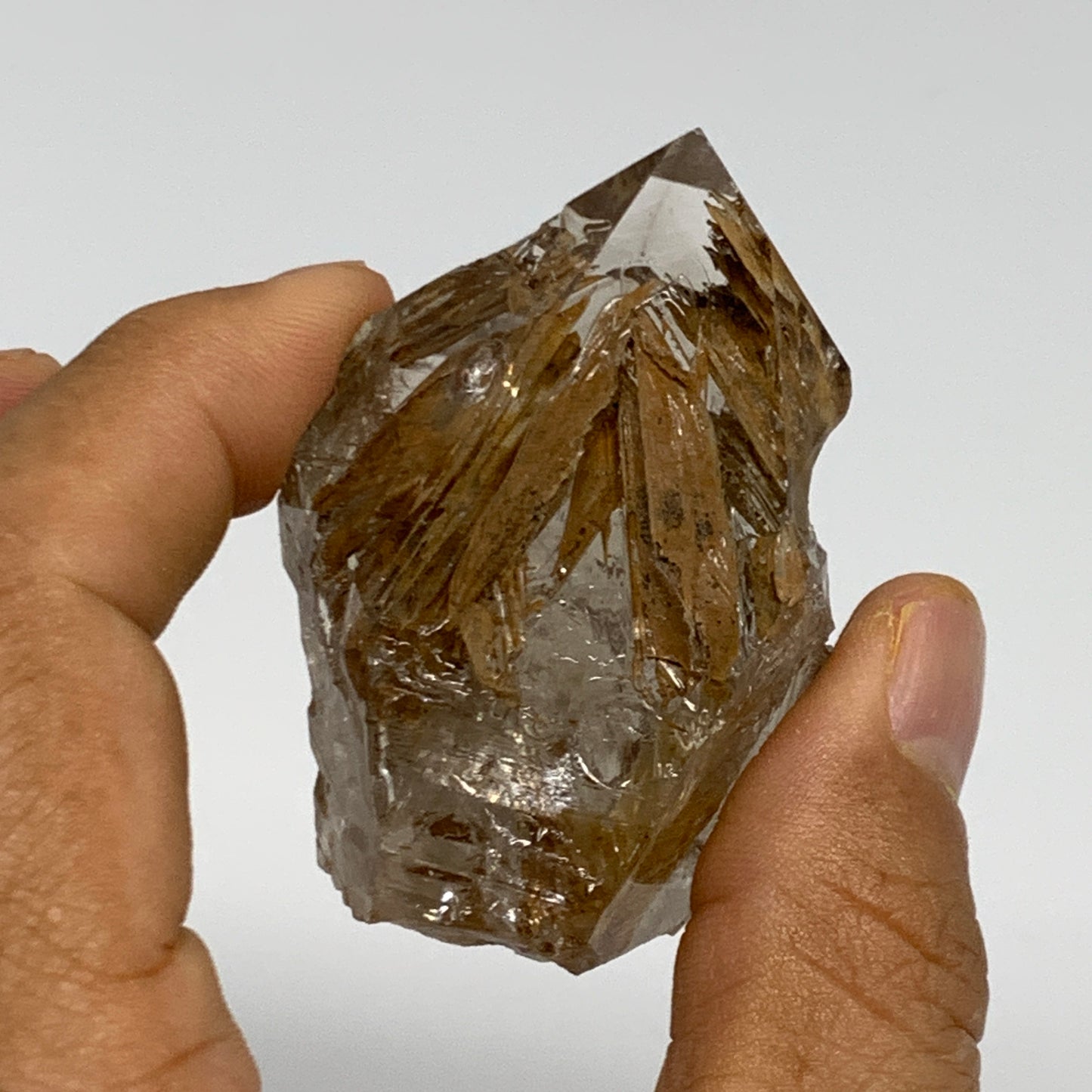 87.3g,  2.3"x1.5"x1.3", Natural Window Quartz Crystal Terminated @Pakistan,B2776