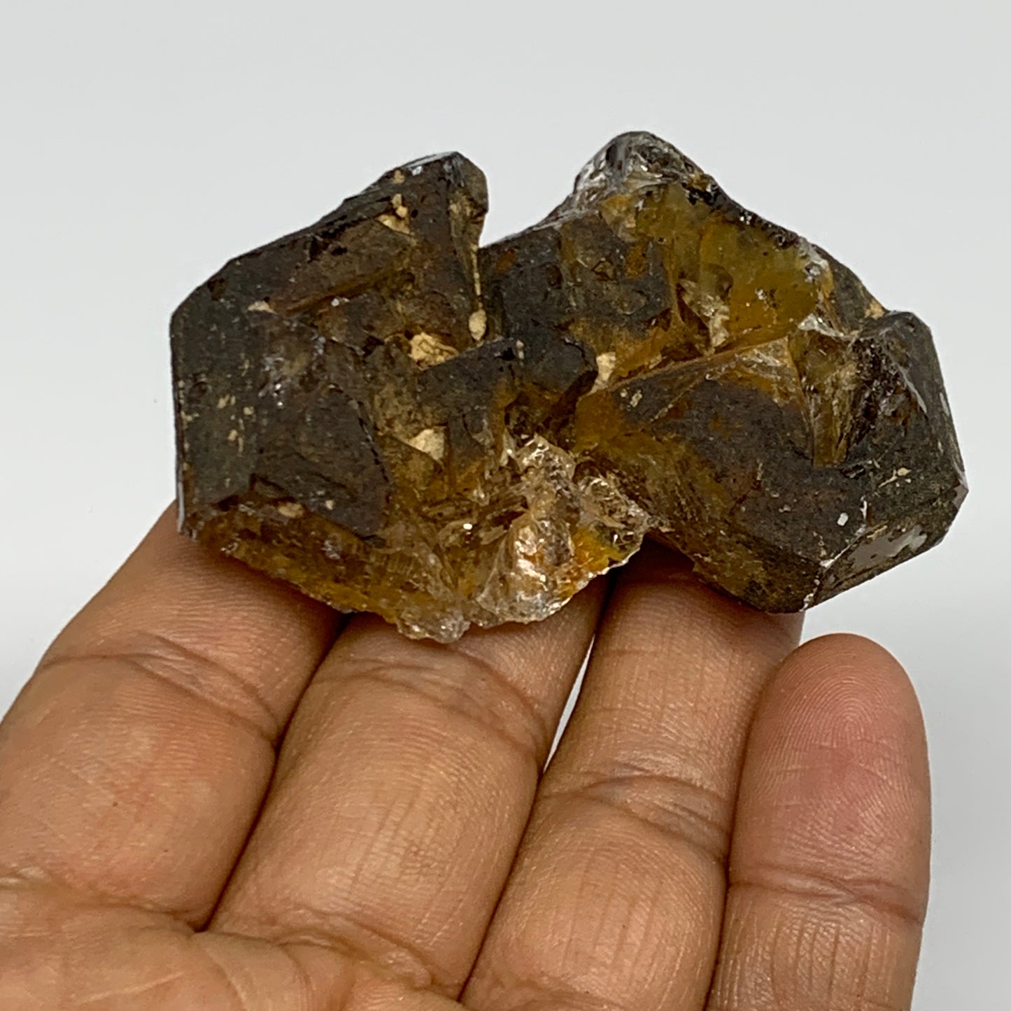 52.8g,  2.3"x1.7"x0.8", Natural Window Quartz Crystal Terminated @Pakistan,B2776