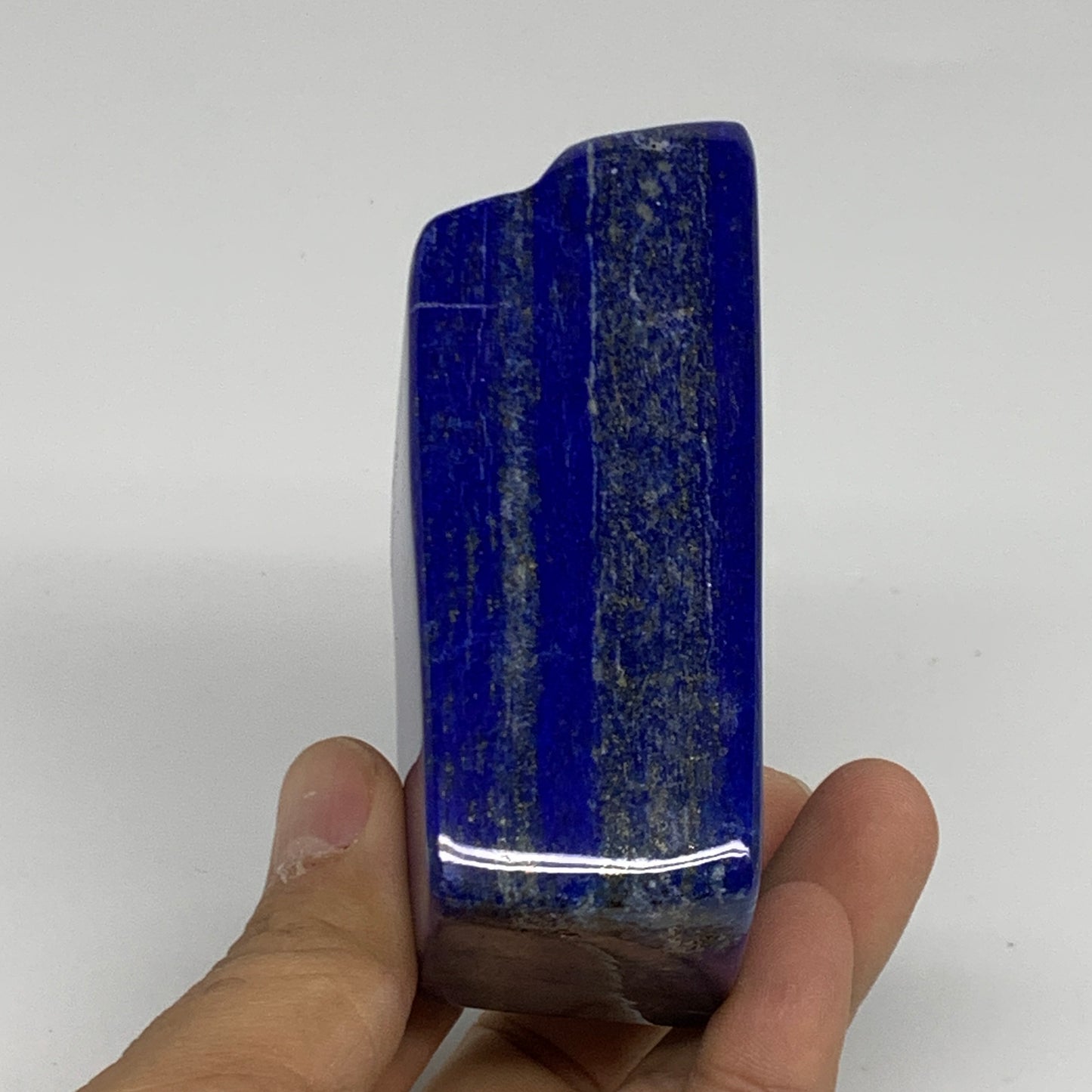 0.78 lbs, 3.4"x2"x1.4" Natural Freeform Lapis Lazuli from Afghanistan, B32909