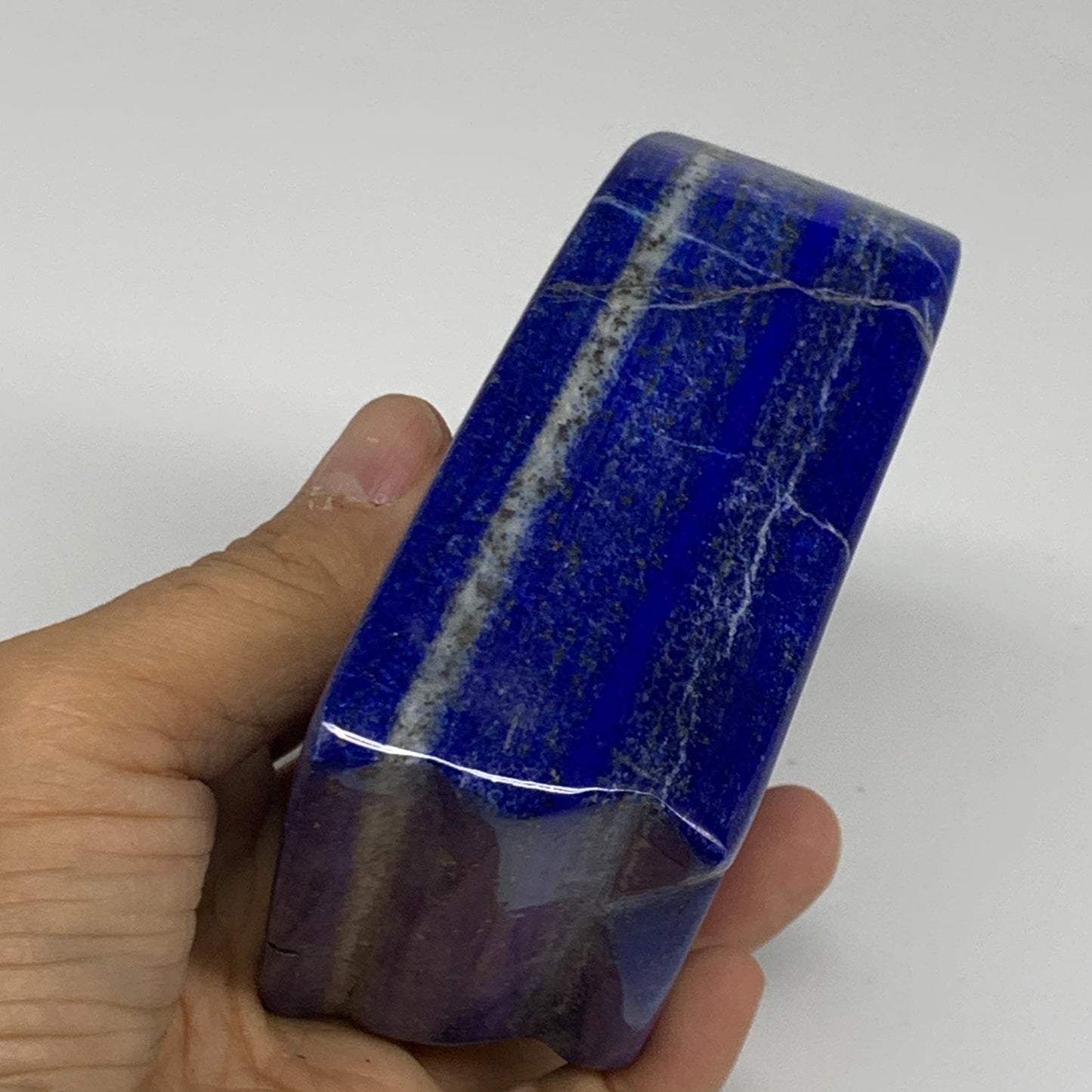 1.79 lbs, 4"x3.2"x1.7" Natural Freeform Lapis Lazuli from Afghanistan, B32910