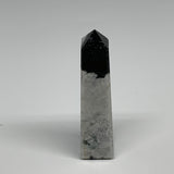95.3g, 3.6"x0.9"x0.9" Rainbow Moonstone Tower Obelisk Point Crystal @India,B2928