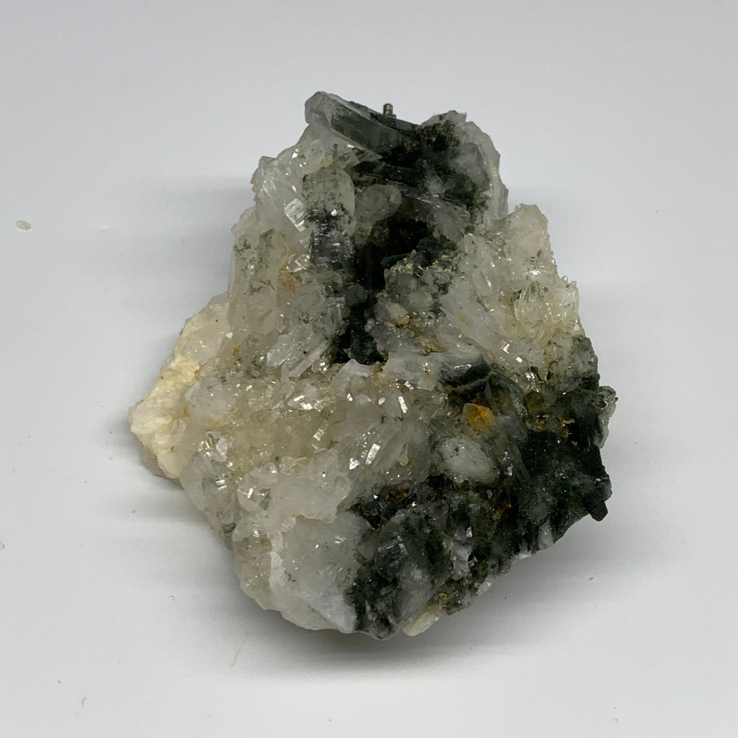1.56 lbs, 5.7"x4"x2.1", Chlorine Quartz Crystal Mineral,Specimen Terminated, B27