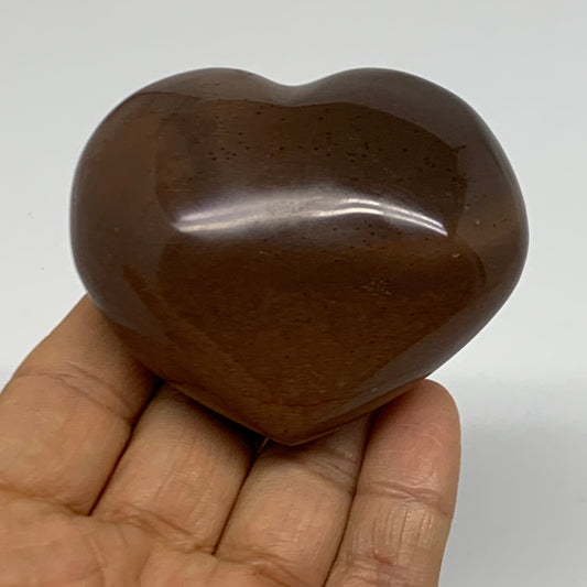 0.36 lbs, 2.3"x2.7"x1.3" Polychrome Jasper Heart Polished Crystal, B38077