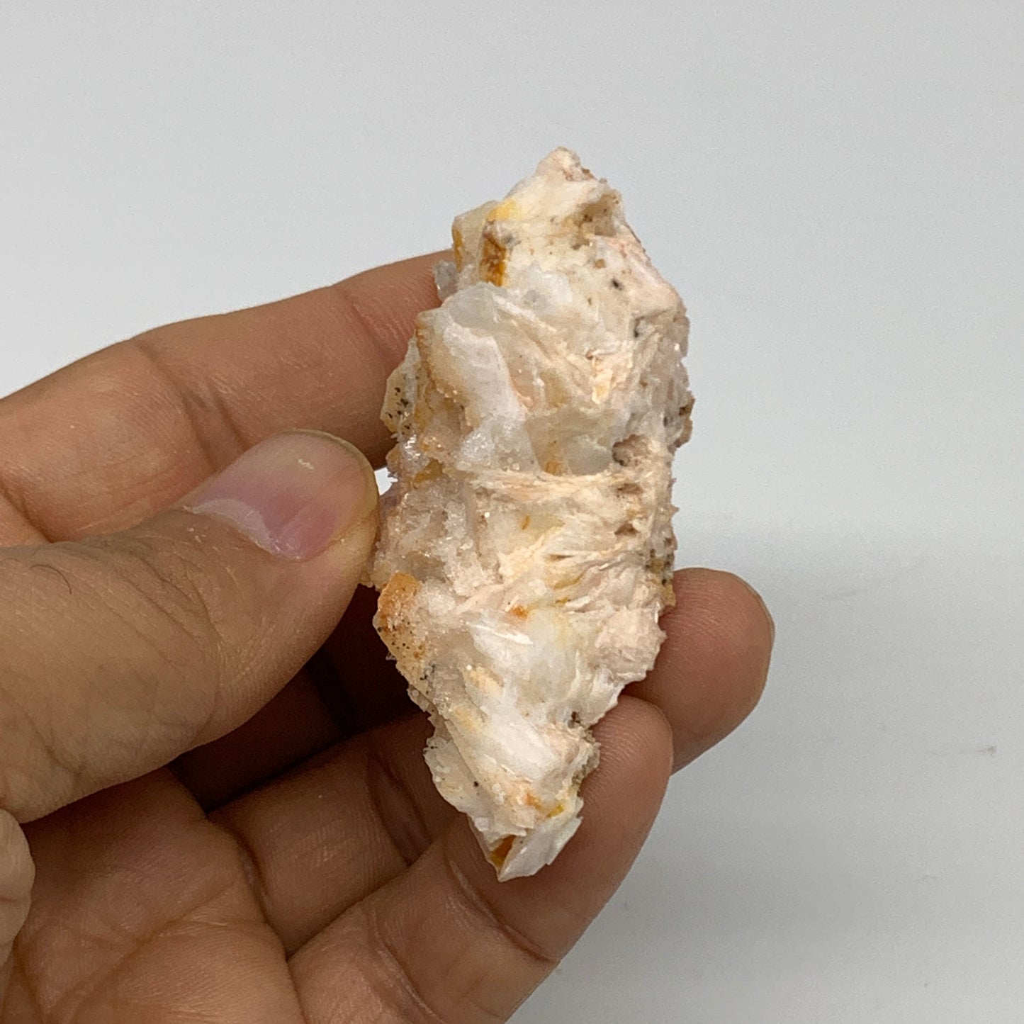 58.7g, 2.5"x1.4"x1", Natural Golden Barite Mineral Specimen @Morocco, B33581