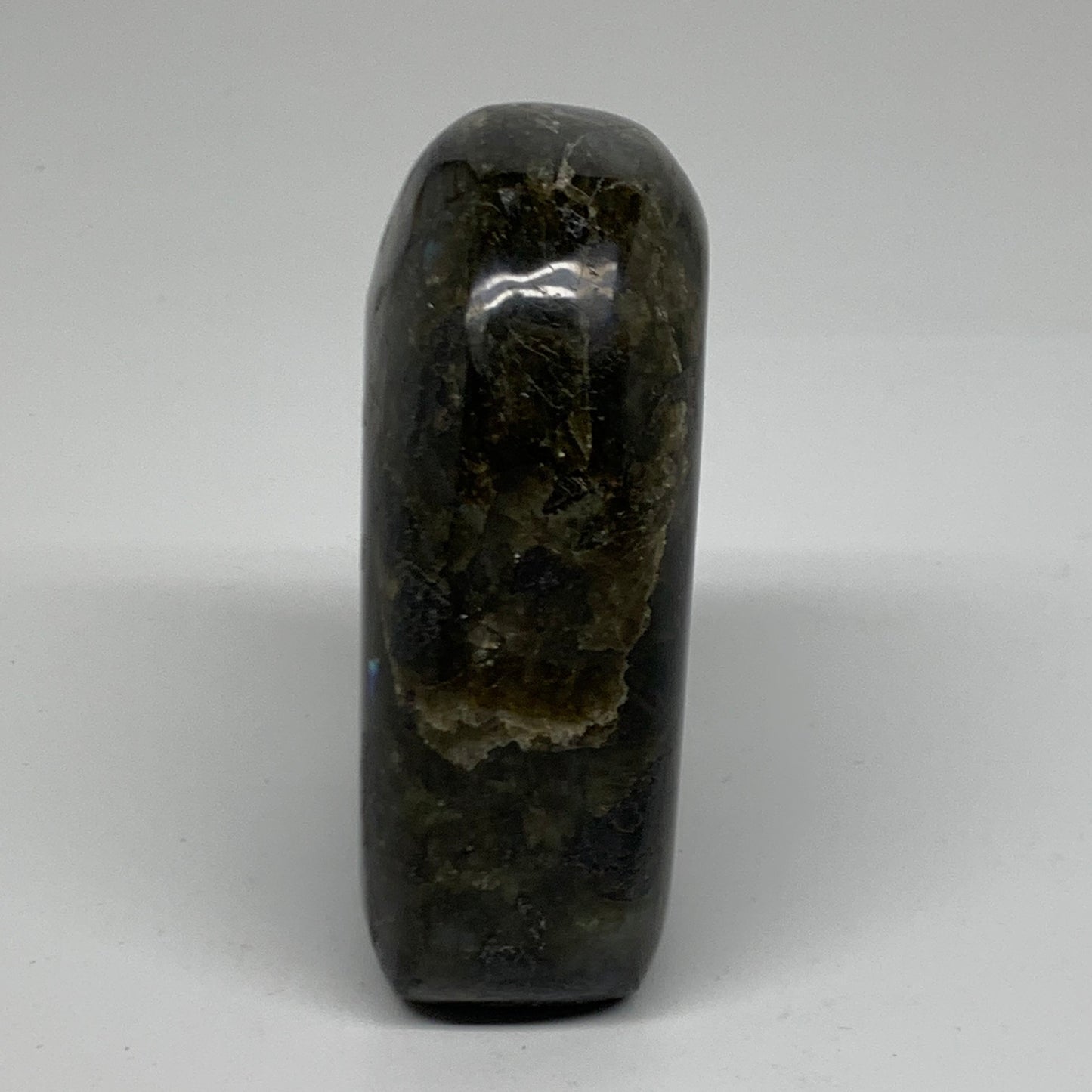 1.84 lbs, 4.3"x3.3"x1.8" Natural Labradorite Crystal Gemstones Freeform, B38079