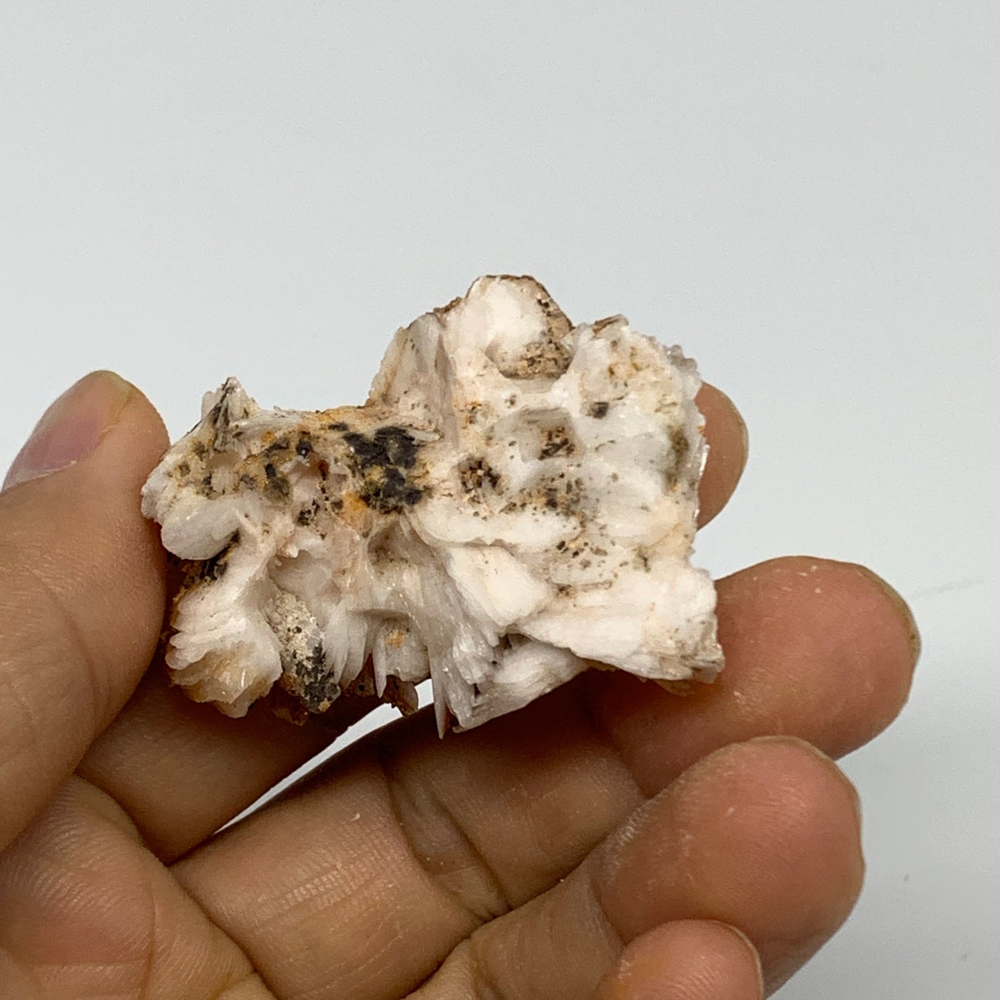 45.4g, 1.7"x1.5"x0.8", Natural Golden Barite Mineral Specimen @Morocco, B33585